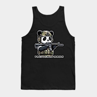 Tactical Panda Tank Top